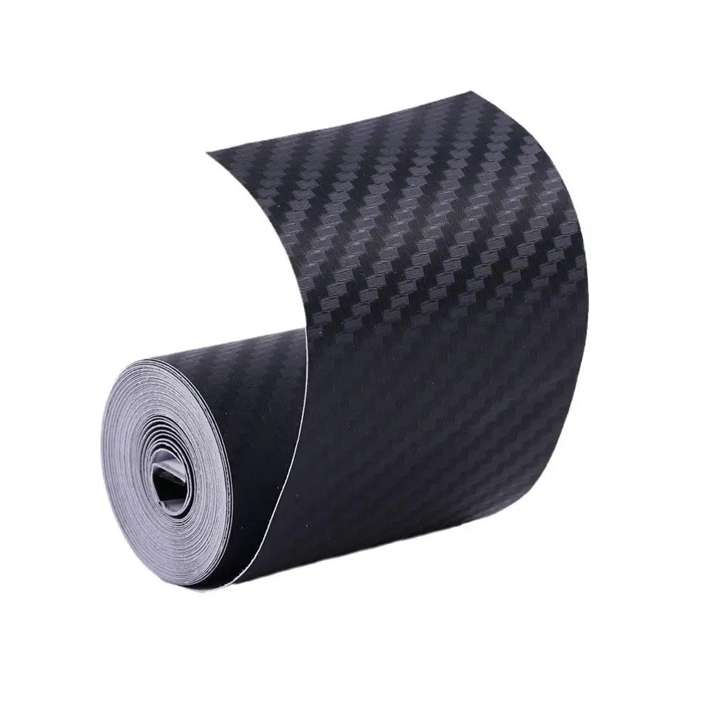 1/2/3PCS Nano Carbon Fiber Car Tape Car Door Edge Guards Side Mirror Anti-Scratch Collision Strip Waterproof Protector Film Tape