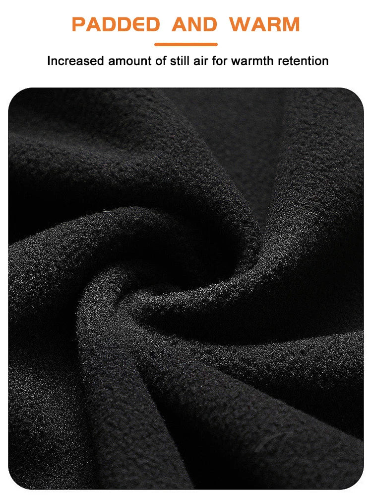 Winter Motorcycle Full Neck Protectors Scarf Windproof Warm Motorbike Motocross Balaclava Fleece Moto Cycling Warm Mask