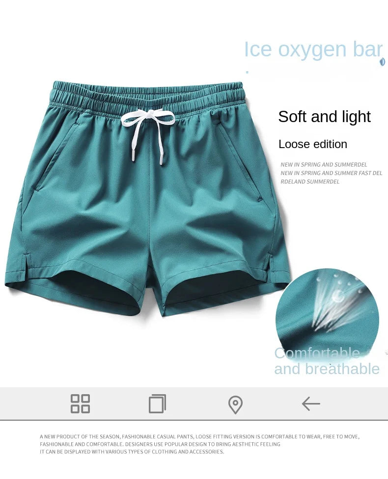 2024 summer hot selling sports shorts, running pants, three piece pants, men's and women's zippered pockets, couple's short