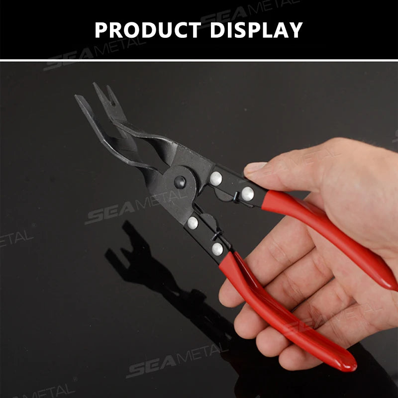 BLALION Car Headlight Repair Installation Tool Trim Clip Removal Pliers Van Door Panel Fascia Dash Upholstery Remover Tool