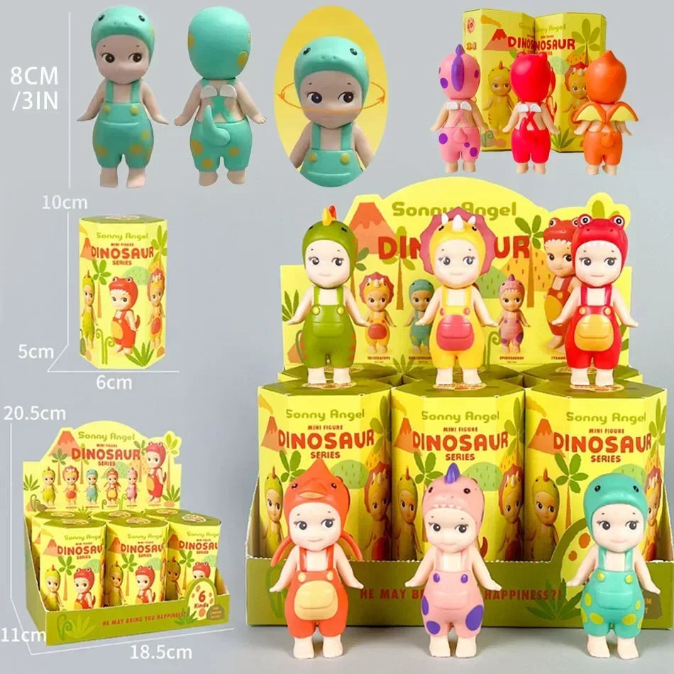 Smiski Cherry Blossom Stitch Series Blind Box Gift Mini Anime Figures Ornaments Dolls Fans Children Christmas Birthday Gift