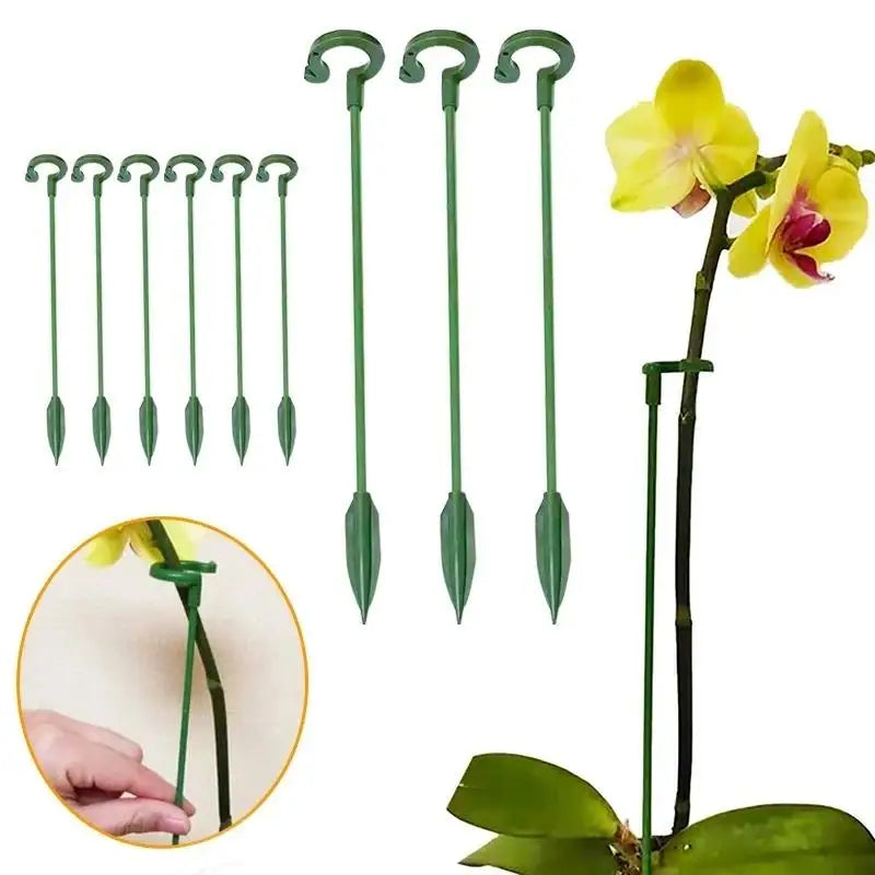 10pcs Plant Support Potted Fixing Tool Reusable Garden Flower Holder for Succulents Vegetables Vine Climbing Bracket