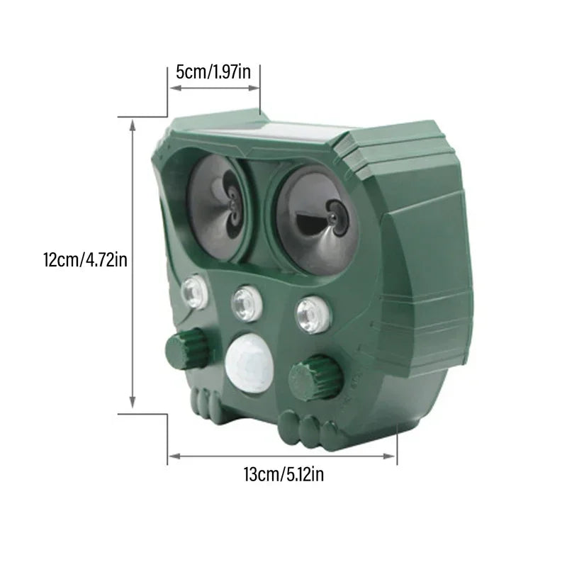 1 PC Garden Solar Powered Outdoor Animal Repeller Motion Sensor Flash Light Dog Cat Raccoon Rabbit Animal Dispeller