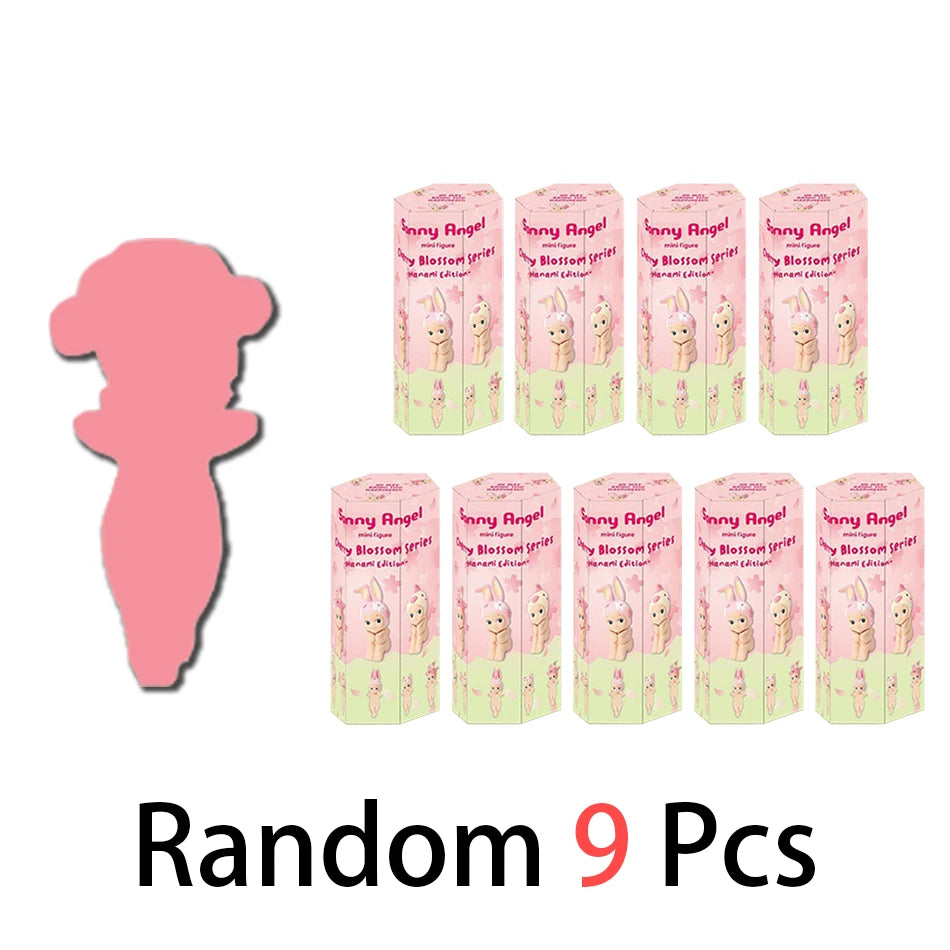 2025 new Cherry Blossom Hanami Series Blind Box Collect Mini Figure Cute Sakura Desktop Decor Kid Birthday Gift