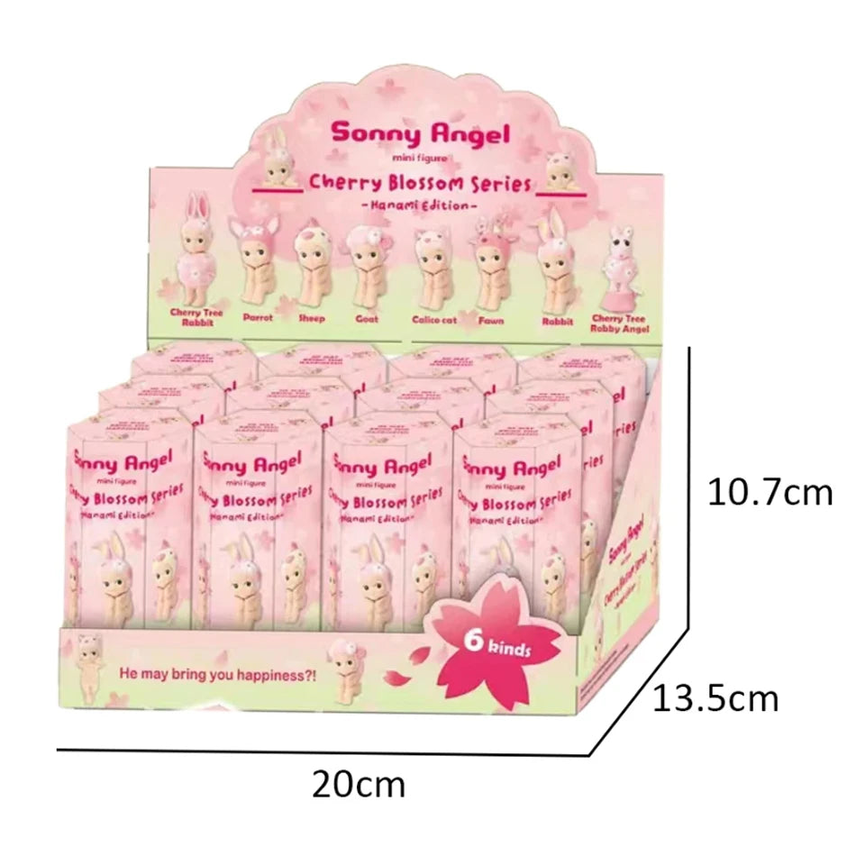 2025 new Cherry Blossom Hanami Series Blind Box Collect Mini Figure Cute Sakura Desktop Decor Kid Birthday Gift