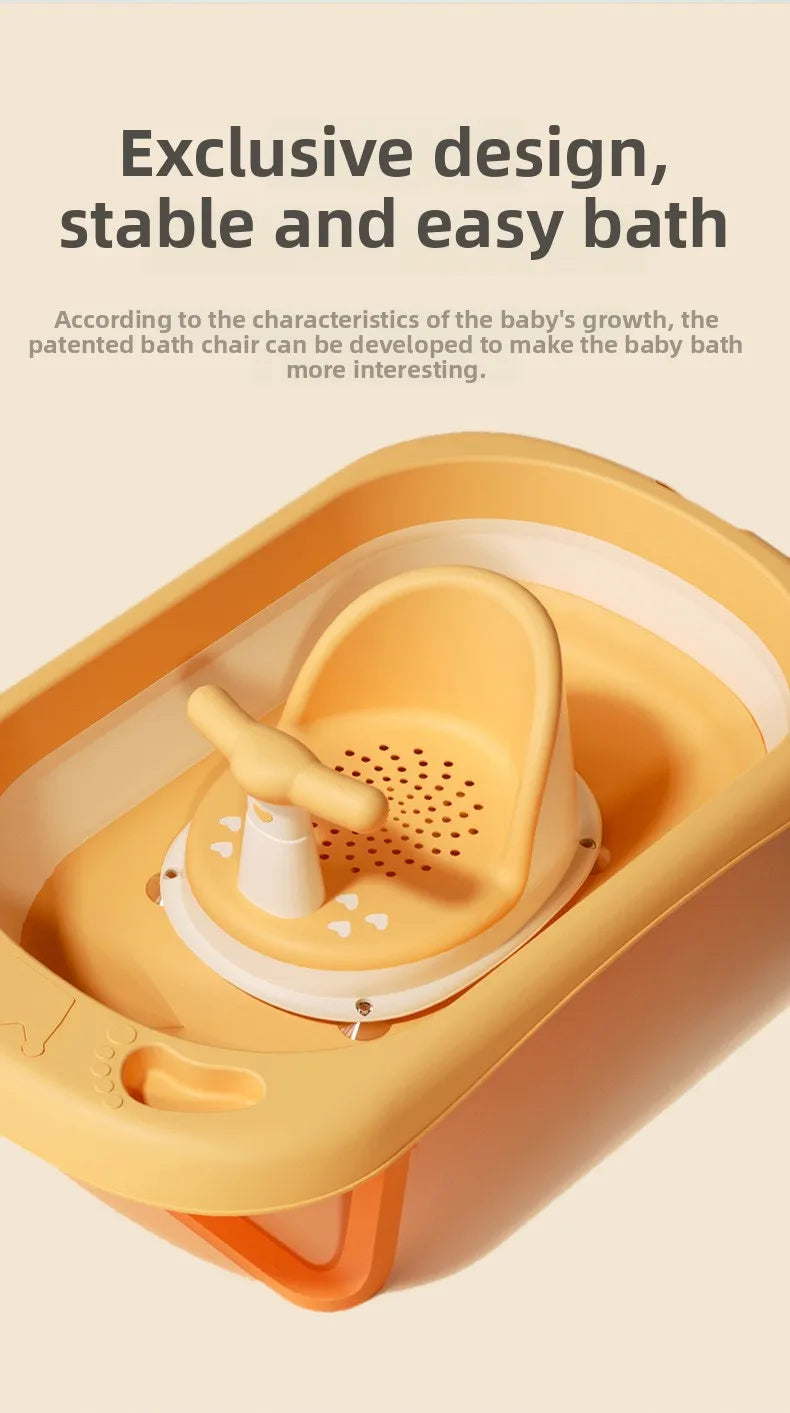 Baby bath seat kidsbathhandy gadgetbath stool can sit baby bath chair bathtub bracket non-slip bath stool
