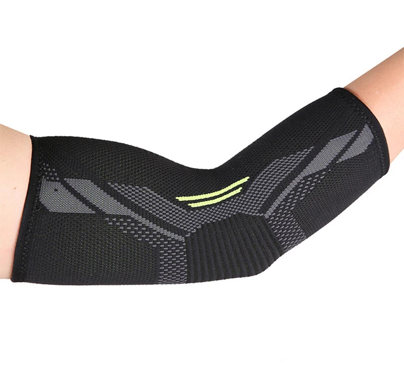 1PC Sports Nylon Knitted Elbow Pads Arm Support Highly Compression Prevent Joint for Tennis Golfer Basketball Volleyball