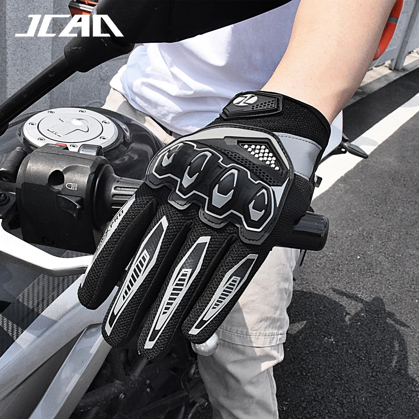 Summer Motorcycle Gloves Men Women Breathable Anti-fall Motorbike Racing Gloves Touch Screen Motocross Biker Gloves