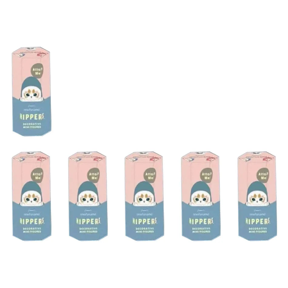 Kawaii Mofusand Hippers Series Blind Box Action Figure Cute Doll Mystery Box Mobile Phone Car Decor Accessories Toys
