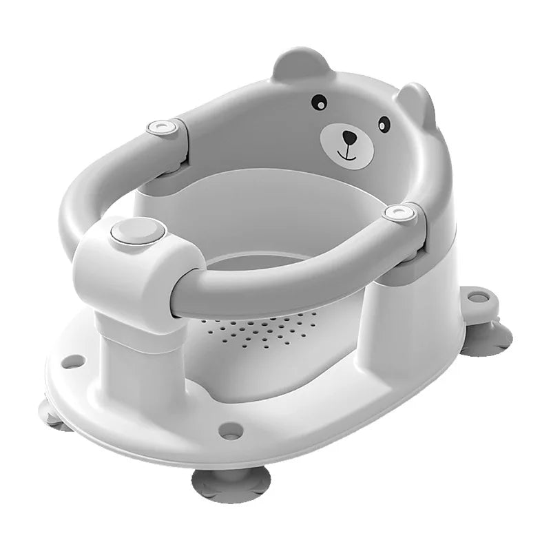 Baby bath seat baby bath handy gadget lying support newborn baby bath basin seat non-slip bath stool bath stool