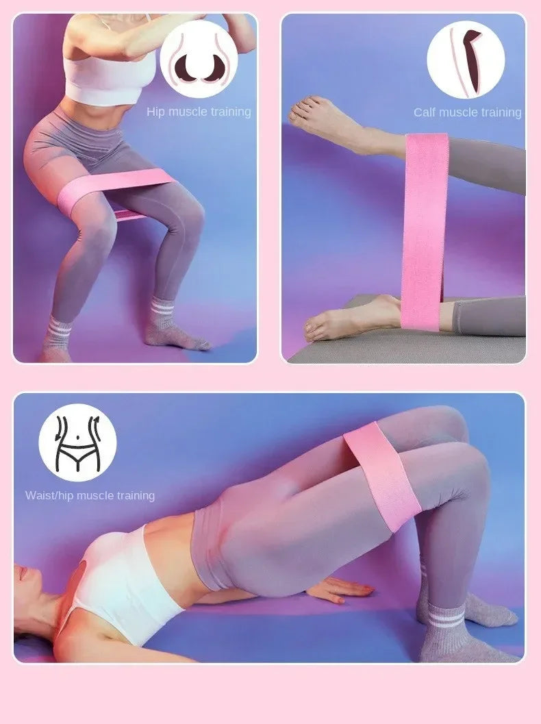 Resistance Band Exercises Yoga Elastic bands Butt Workout Hip Circle Anti-slip Durable Pull Gym Fitness Traning Pull Rope