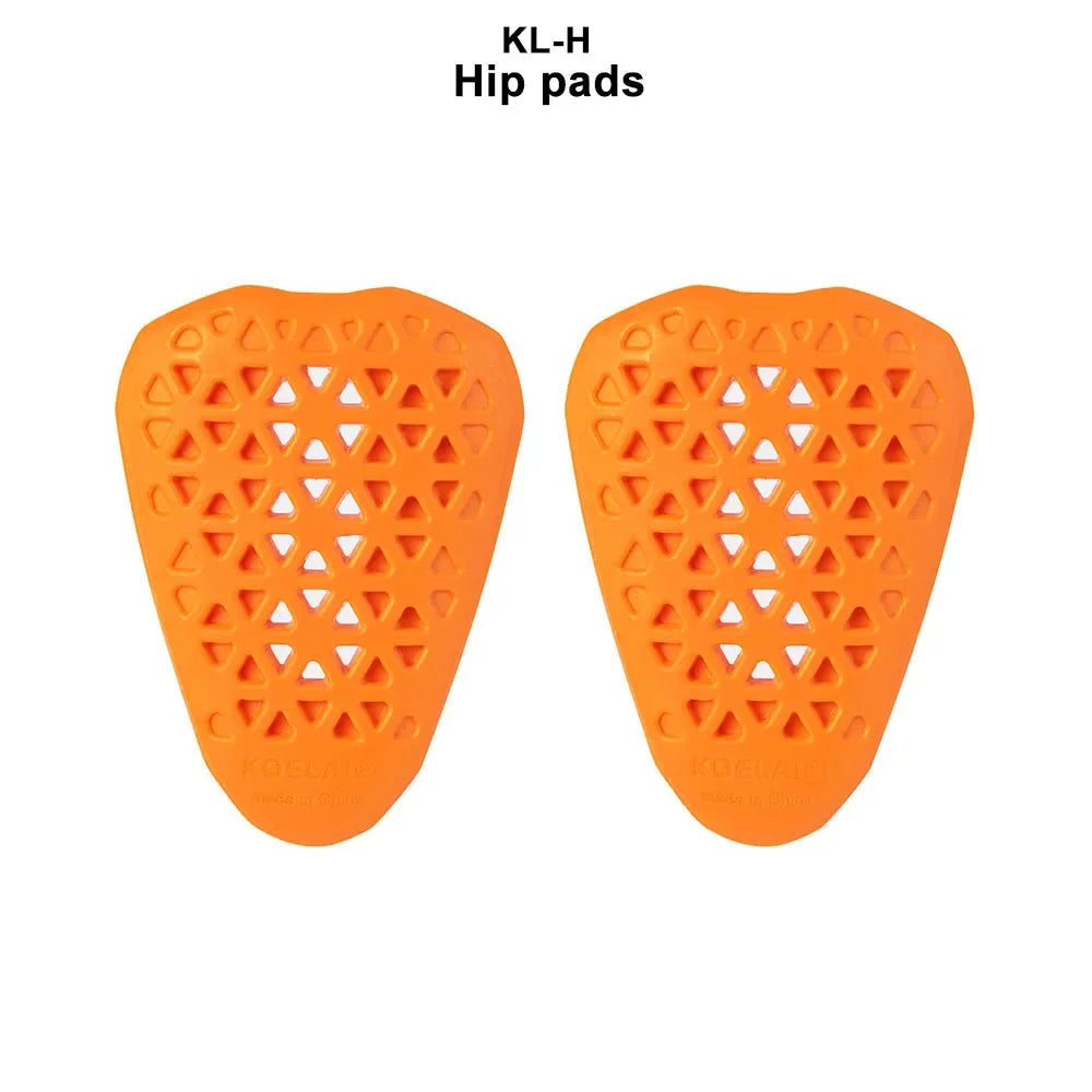 CE Certification Motorcycle Protectors Built-In Motorbike Jacket's Back Pads Motocross Knee Elbow Pads Moto Protective Gear