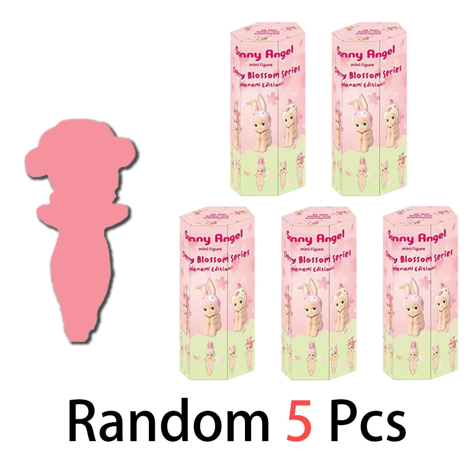 2025 new Cherry Blossom Hanami Series Blind Box Collect Mini Figure Cute Sakura Desktop Decor Kid Birthday Gift