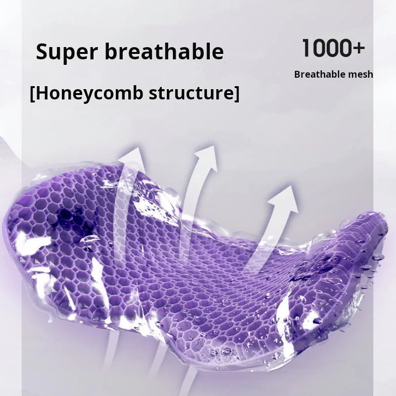 Cushion honeycomb gel summer sitting seat cushion office car seat cushion summer breathable cold pad