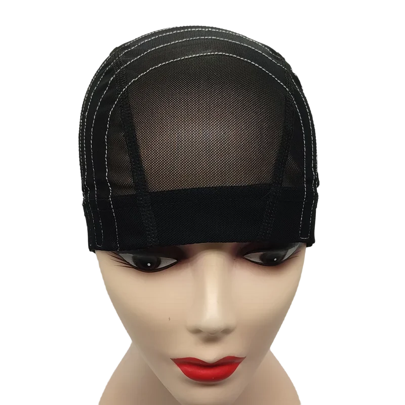 1PC Mesh Wig Caps For Sewing Machine Training 4x4 Lace Closure Wig Caps Spandex Dome Guideline Wig Caps for Making Wigs