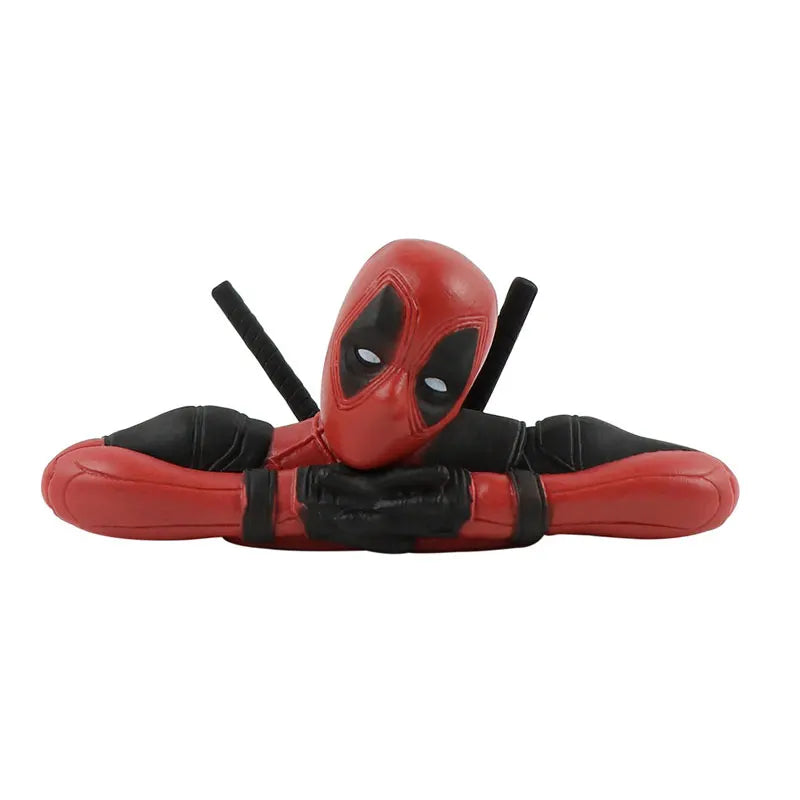 6 Desk Decoration Deadpool Car Home Office Marvel 8cm X-MAN Funny Cute Figure Kids Model Toys