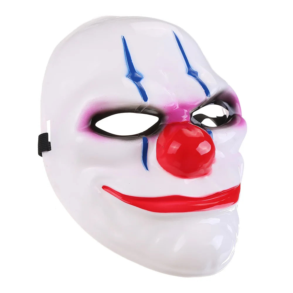 Game Pay Day 2 Clown Masks Horrible Masquerade Party Clown Mask Halloween Party Gift Adult Kids Film Theme Mask Cosplay Costume