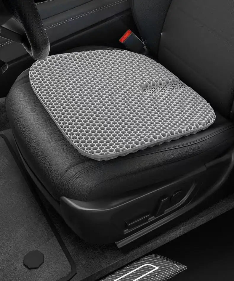 Latex cushion summer honeycomb gel seat cushion truck single piece silicone ventilated cool breathable office fart cushion