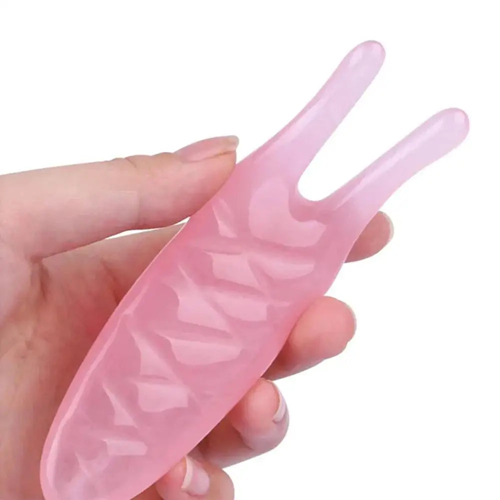 Resin Nasal Scraper Face Scraping Massage Plate Reduce Puffiness Nose Acupressure Massage Face Care Tool