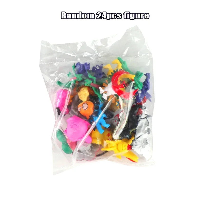 Pokemon Figure Christmas Halloween Advent Calendar Gifts Kawaii Pikachu Anime Figural Action 24Pcs Set Model Kid Toys