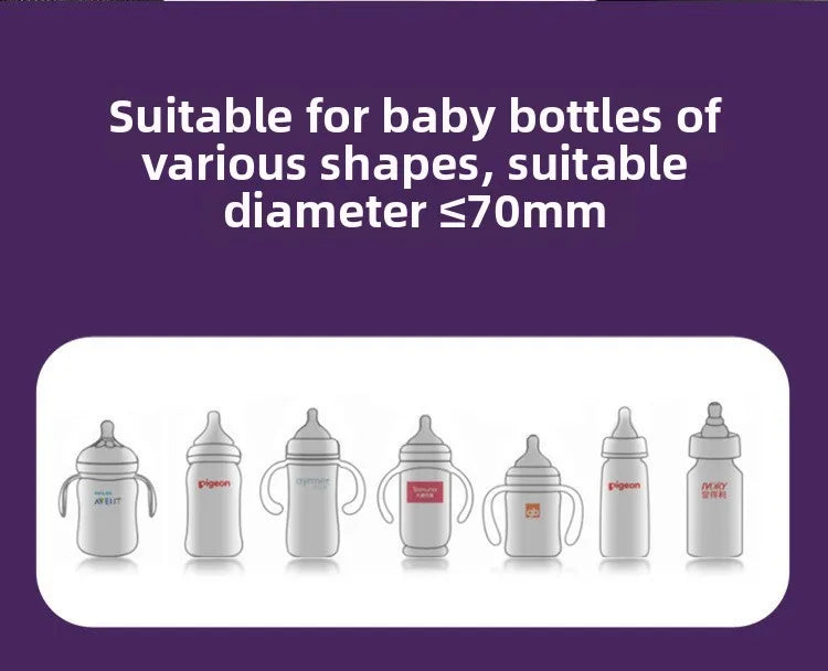 Wireless heating bottle thermos sleeve for winter hot milk and night milk artifact portable USB bottle warmer