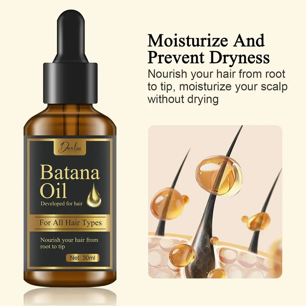 Natural Rosemary Batana Hair Care Essential Oil Repair Damaged Strengthen Roots Anti-Breakage Oils Hair Care