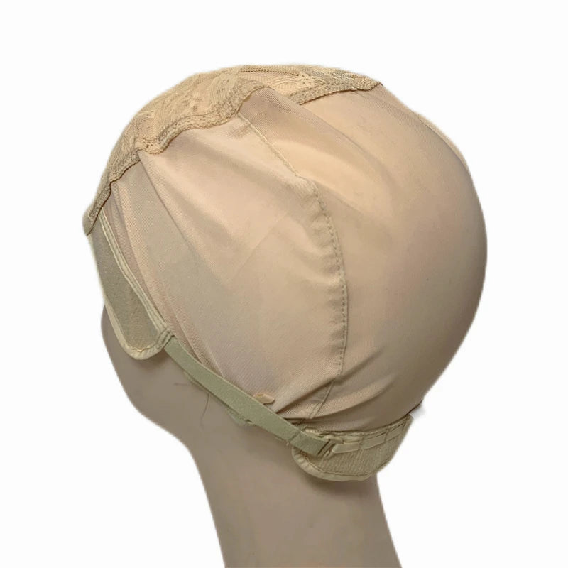 Black/Brown/Beige Wig Making Caps Wig Caps For Making Wigs Adjustable Wig Cap Weave Caps for Making Wigs