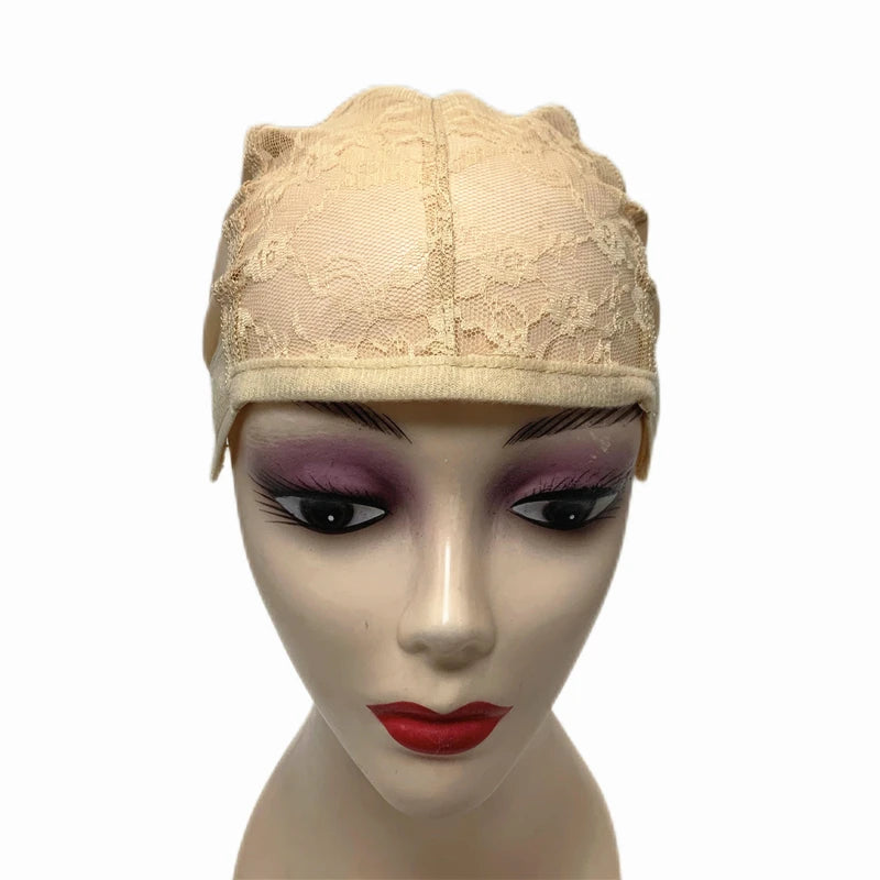 Black/Brown/Beige Wig Making Caps Wig Caps For Making Wigs Adjustable Wig Cap Weave Caps for Making Wigs