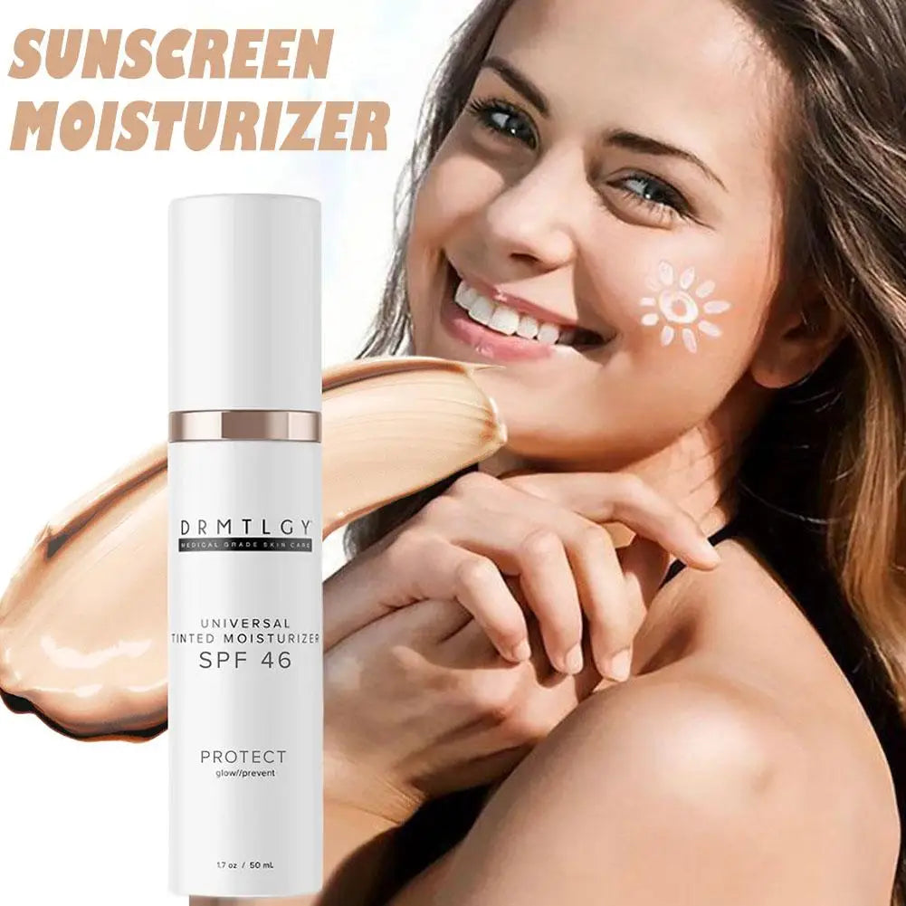 Hyaluronic Acid Sunscreen Anti Sun Solar UV Protection Mild Moisturizer Nourishing Hydrating Repair Outdoor Spf46 Sunblock Cream