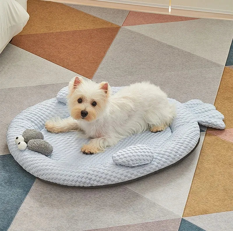 Dog Cooling Beds Puppy Supplies Accessories Summer Bed Medium Mat Pet Baskets Products Blanket Dogs Pets Cats Beds