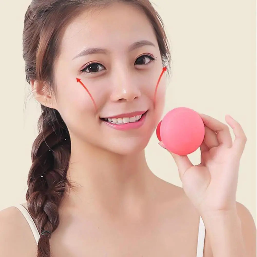 1/2pcs Face Slimming Lift Skin Firming V Shape Exerciser Facial Mouth Jaw Line Exercise Double Chin Slim Skin Care Tool