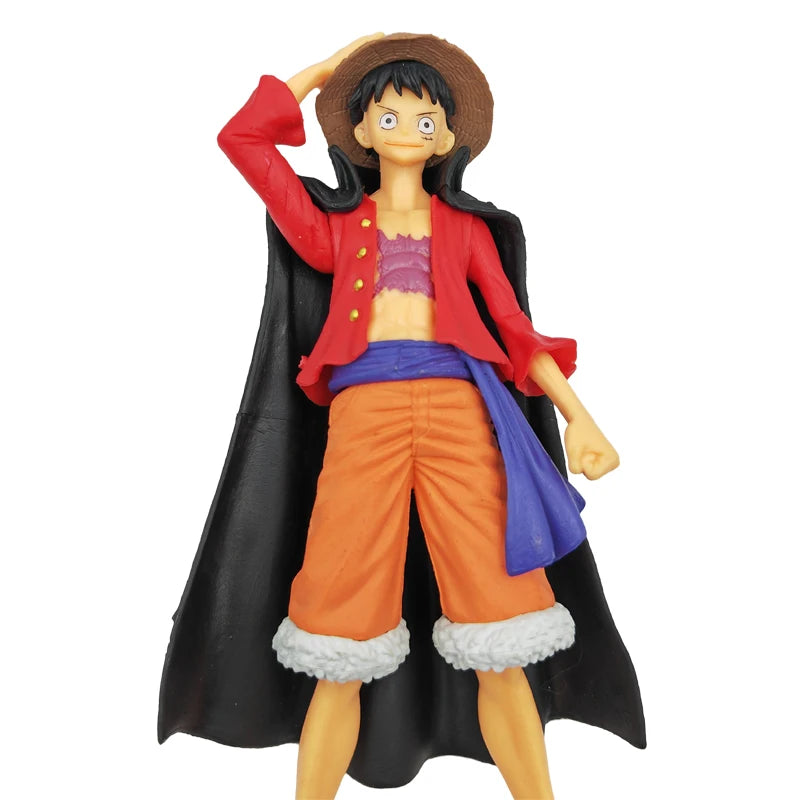 15cm One Piece Luffy Gear 5 Action Figure Sun God Nika Statue Anime Figurine Pvc Model Doll Collection Toy Gift Kids