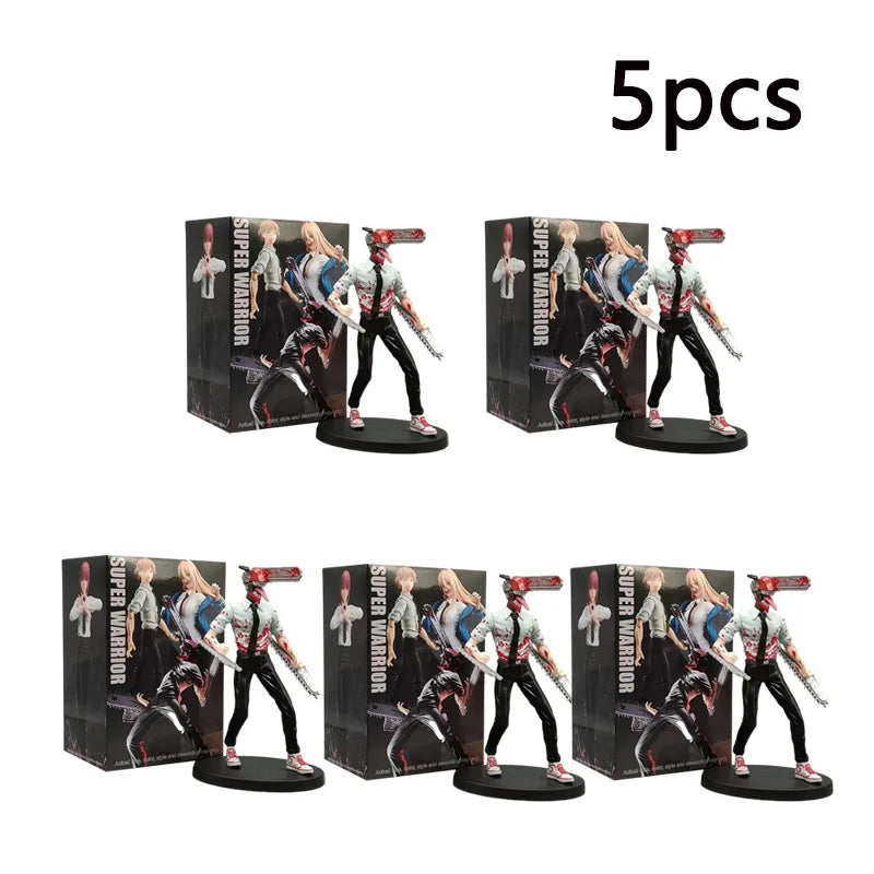 18cm Chainsaw Man Denji Anime Figure Denji/Power Action Figure Chainsaw Man Denji Figurine Adult Collectible Model Doll Toy