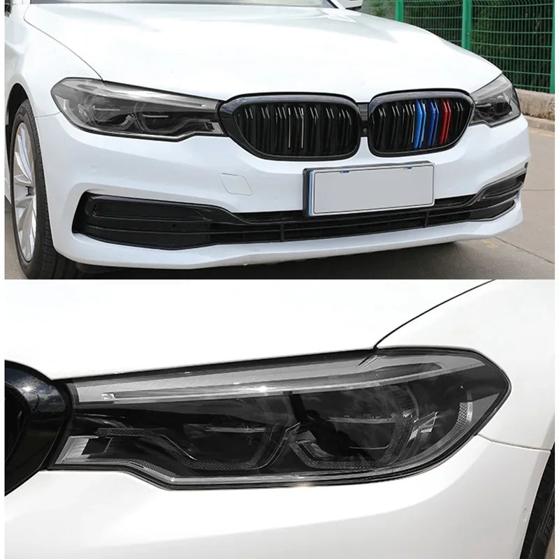 BLALION Photochromic Car Headlight Film TPU Anti Scratch Repairing HD Headlight Film Black/Purple Headlamp Protective Sticker