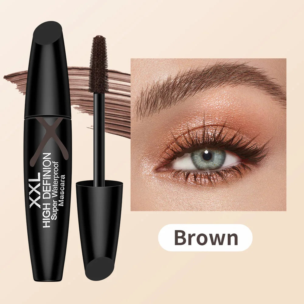 XXL plump 4D eye black waterproof, sweat proof, long-lasting, thick and slender mascara styling cream