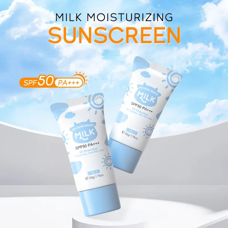 LAIKOU Facial Body Sunscreen Whitening Sun Cream Sunblock Skin Protective Cream Anti-Aging Oil-control Moisturizing SPF50 PA+++