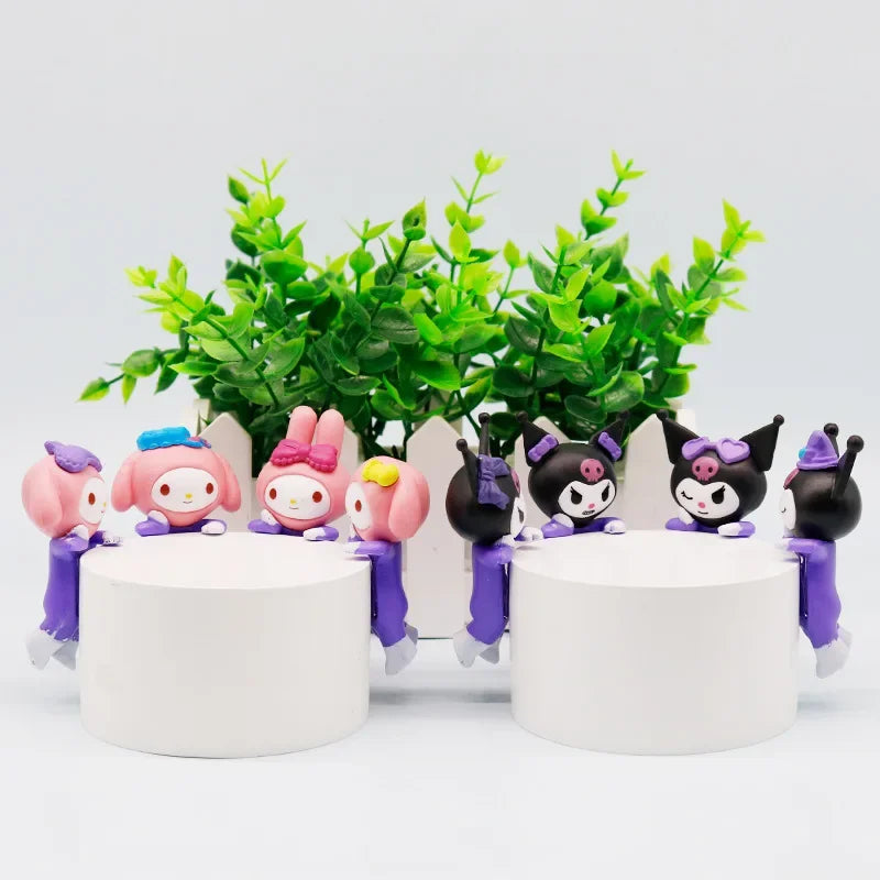 Kuromi Melody Blind Box Birthday Gift Series Doll Handmade Tabletop Decoration Cute Collectible Toy Gift