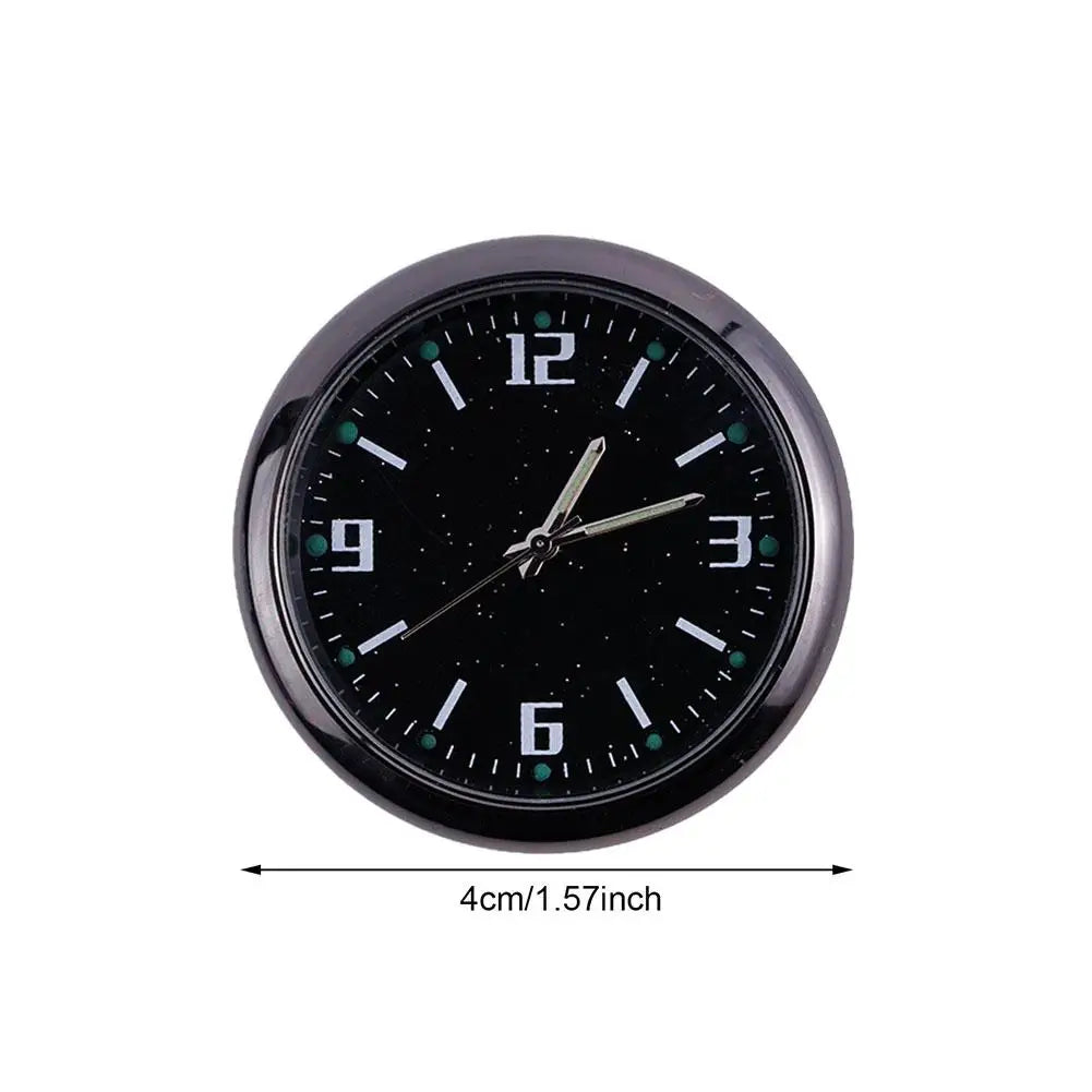 Luminous Auto Gauge Clock Mini Car Air Vent Waterproof Quartz Clock with Clip Air Outlet Watch Clock For Styling Car Accessories