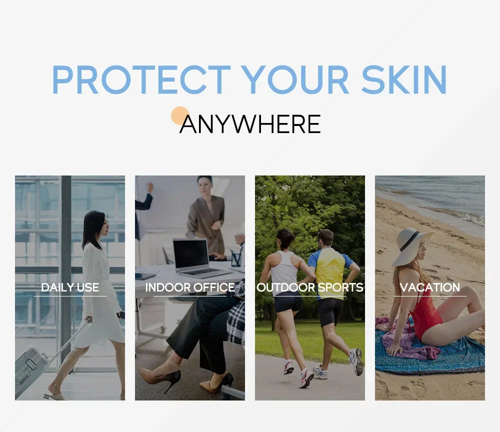 LAIKOU Facial Body Sunscreen Whitening Sun Cream Sunblock Skin Protective Cream Anti-Aging Oil-control Moisturizing SPF50 PA+++