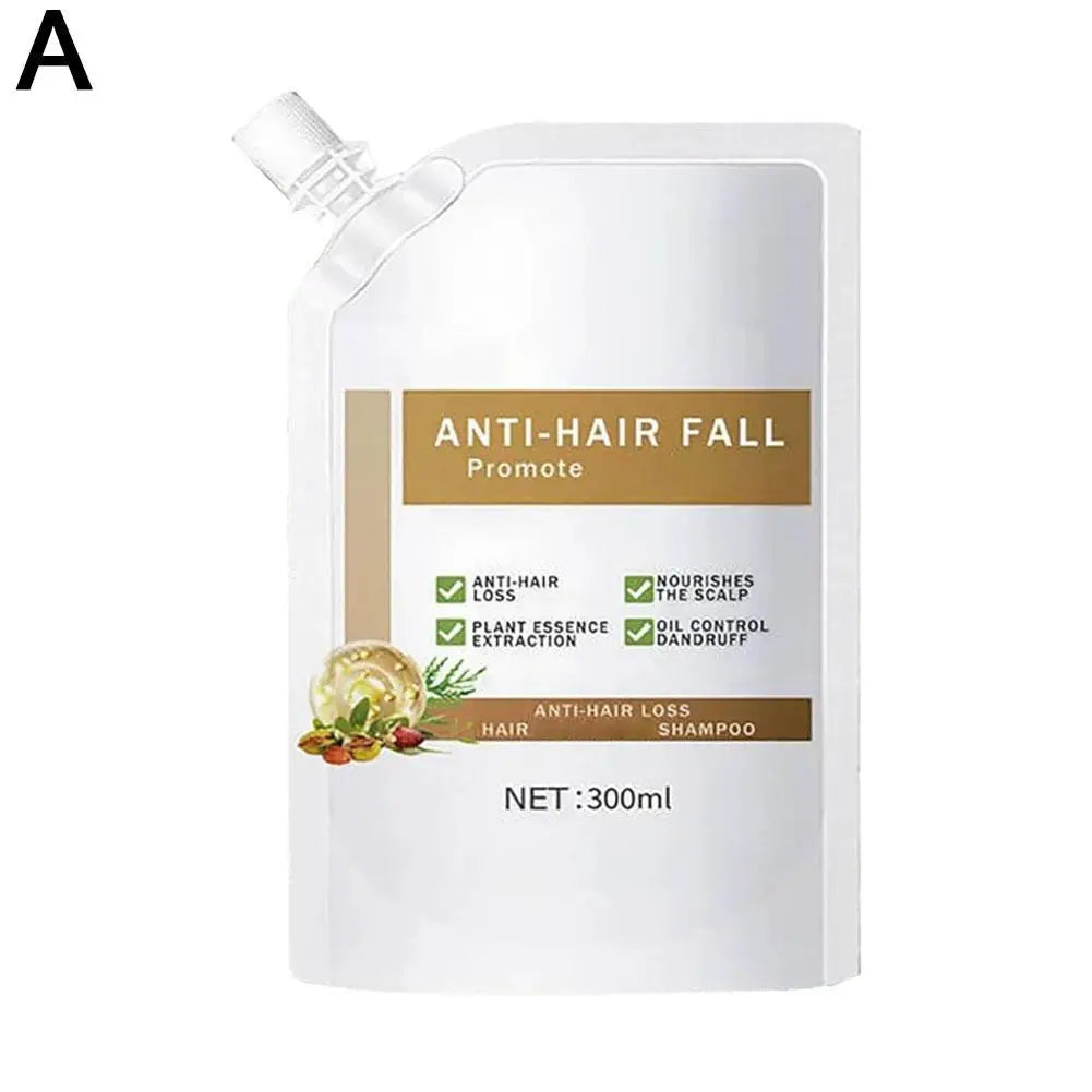 Anti-Fall Shampoo - Nourishes Scalp & Strengthens Hair for Shiny, Healthy Looking Locks with Gentle Cleansing 300ml