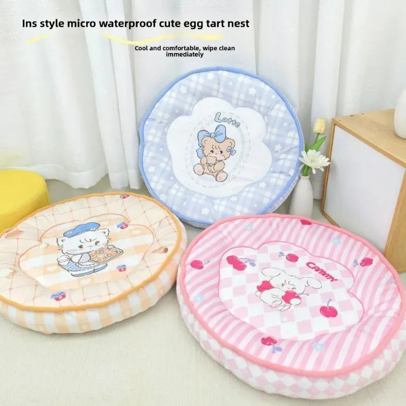Pet Summer Cooling Bed Cat Sofa Kennel Supplies Pets Products Puppy Beds Mat for Dogs Basket Cushion Sofa Mat