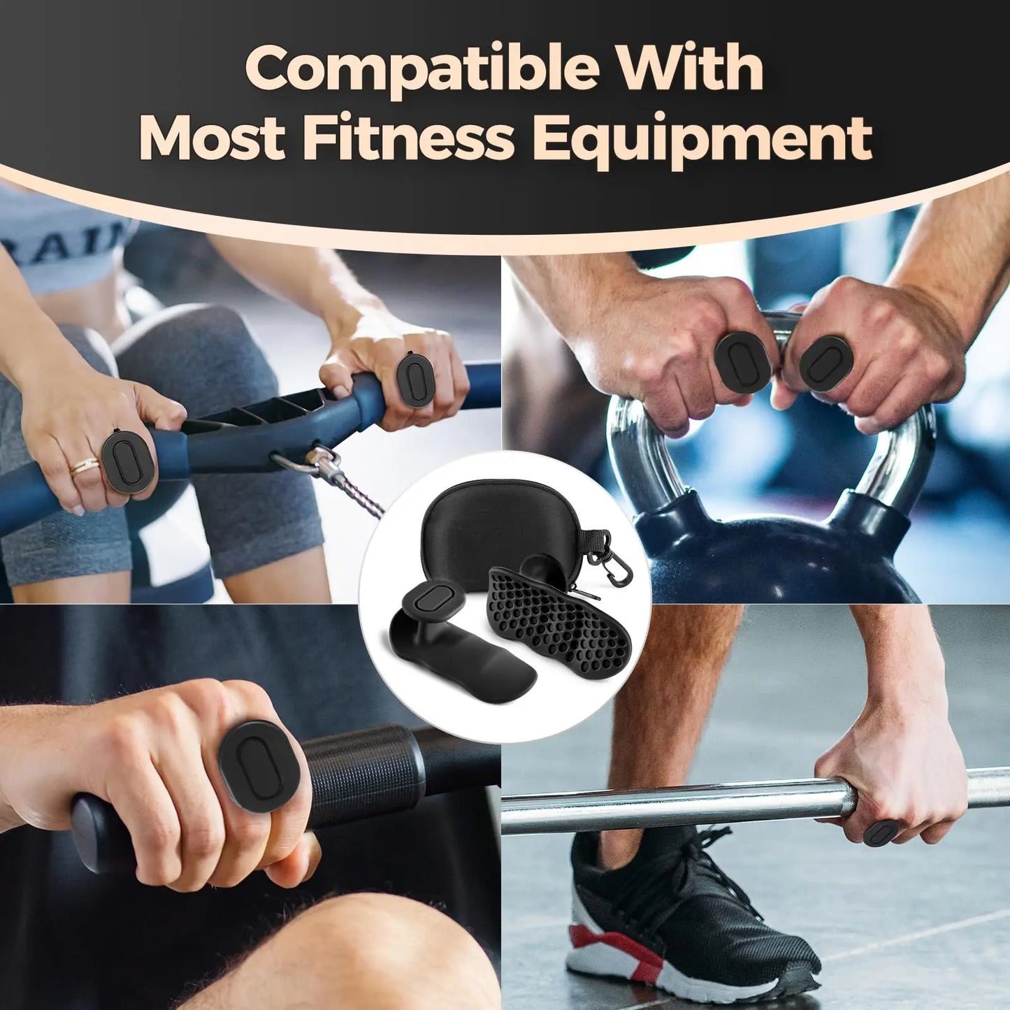 New Gym Grips Fingerless Workout Gym Gloves Crosstraining Palm Grip Hand Protection Weight Lifting Grips Bodybuilding Gymnastics