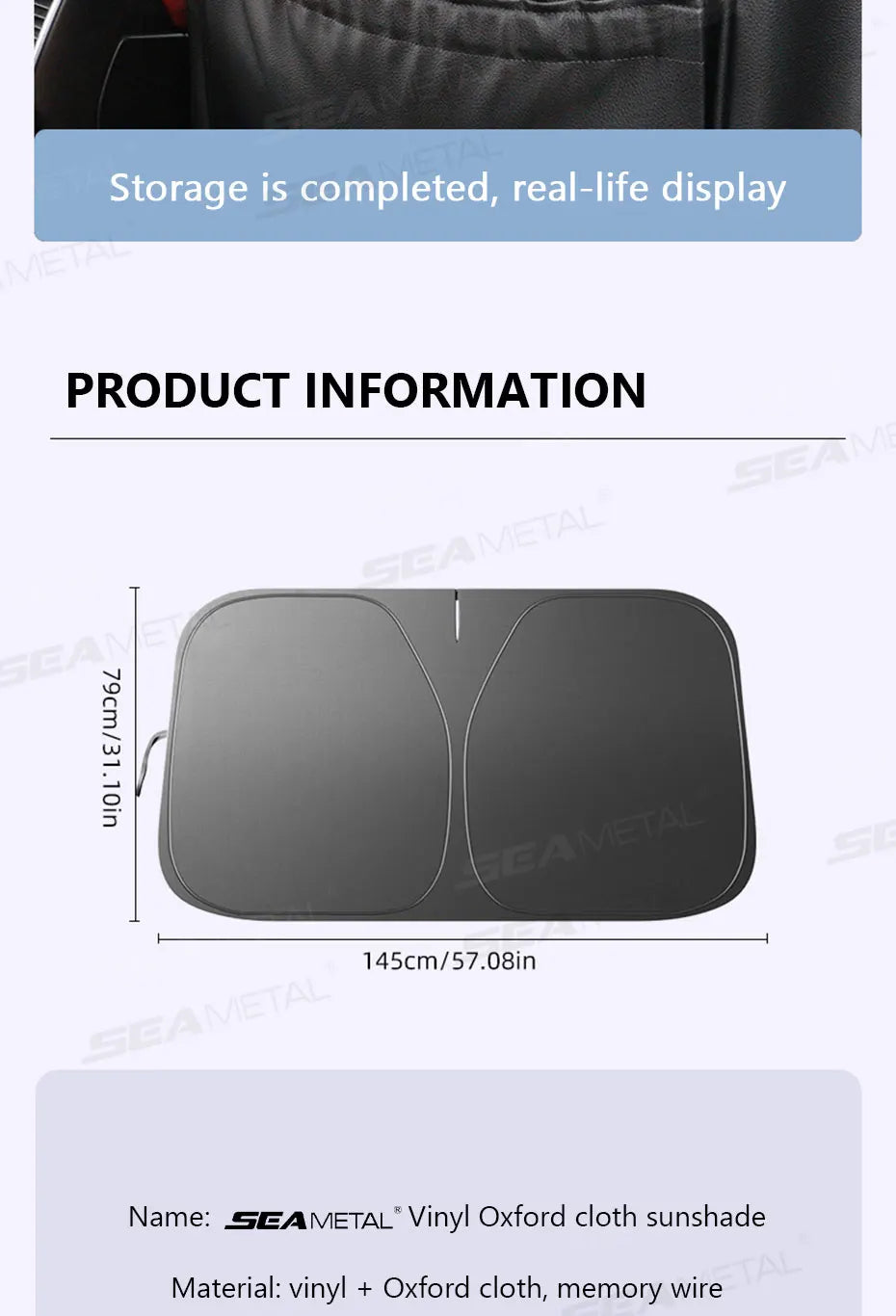 BLALION Folding Car Front Windshield Sun Shade Cover Visor Protector Interior Anti UV Sun Windscreen Parasol Auto Accessories