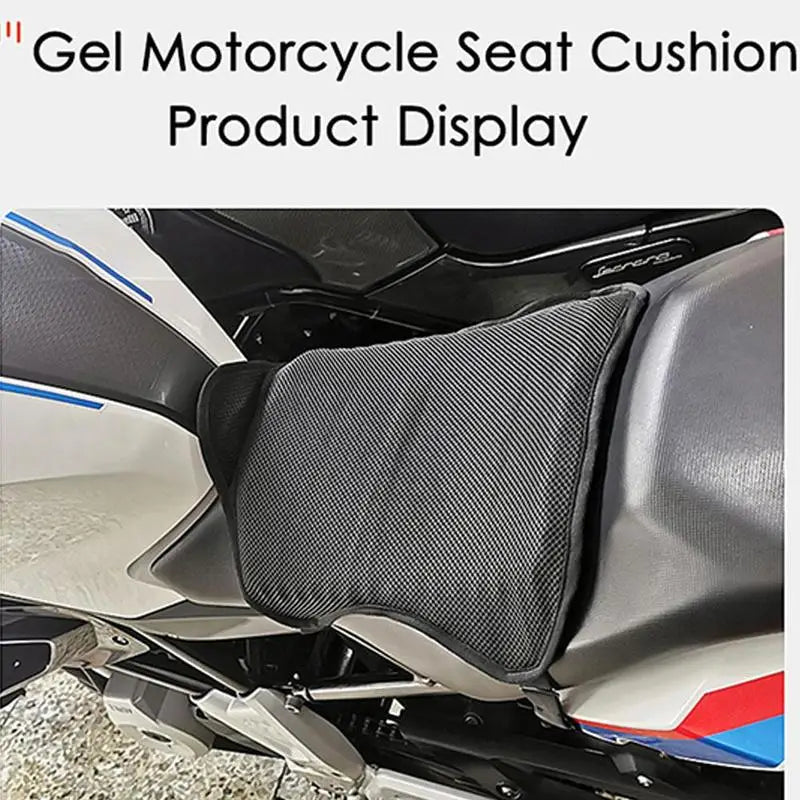 3D Seat Motorcycle Seat Cushion Anti Slip Motorbike Comfort Sunscreen Gel Seat Cushion Motorcycle Accessories