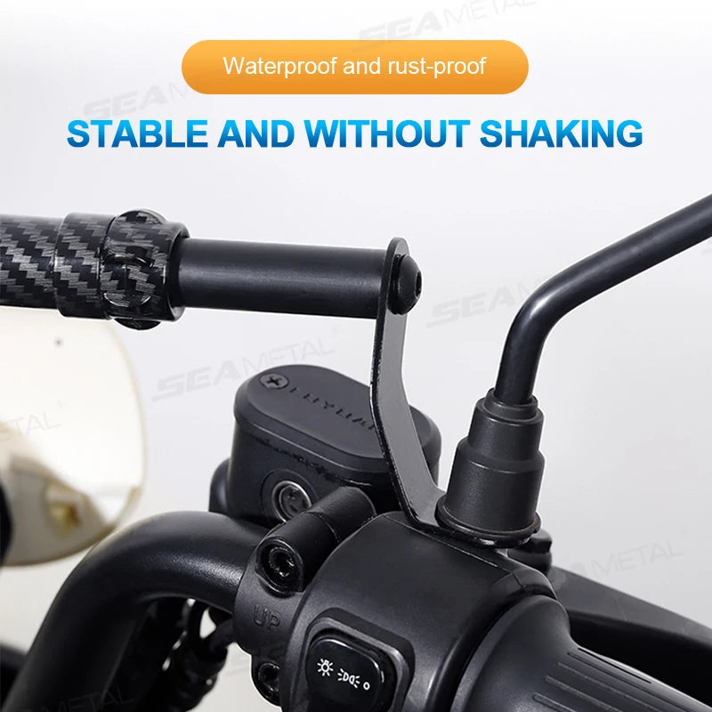 BLALION Motorcycle Handlebar Cross Bar Reinforced Thick Handlebar Pull Rod Front Balance Bar Reinforced Moto Modifiable Parts