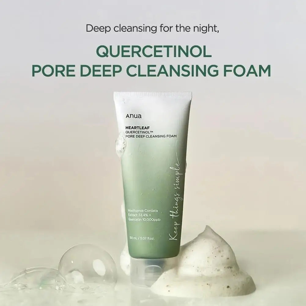 150ml Korean Deep Cleansing Cleanser Deep Cleansing Pores Moisturizing Refreshing Oil Control Cleanser Foam Skin Care Product