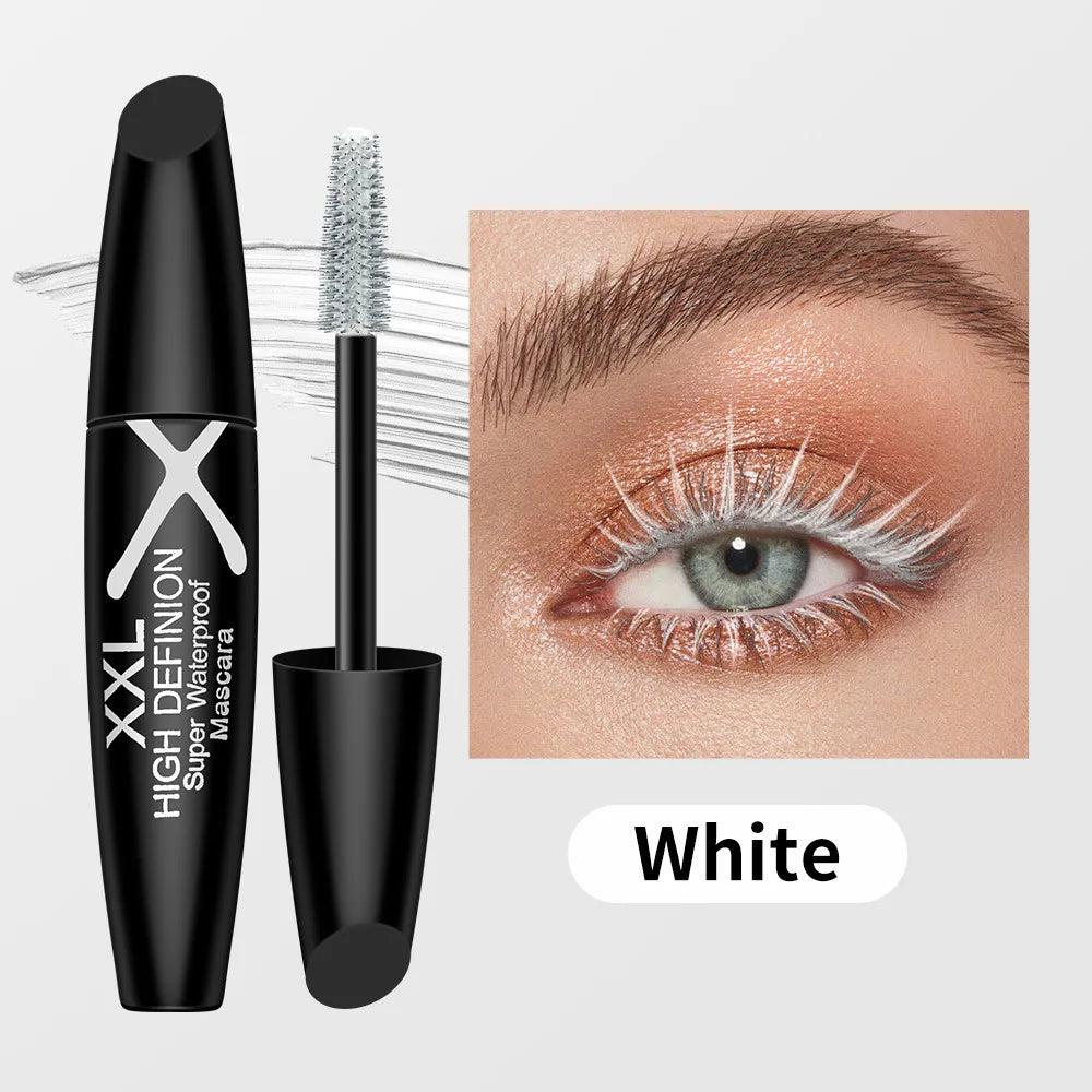 XXL plump 4D eye black waterproof, sweat proof, long-lasting, thick and slender mascara styling cream