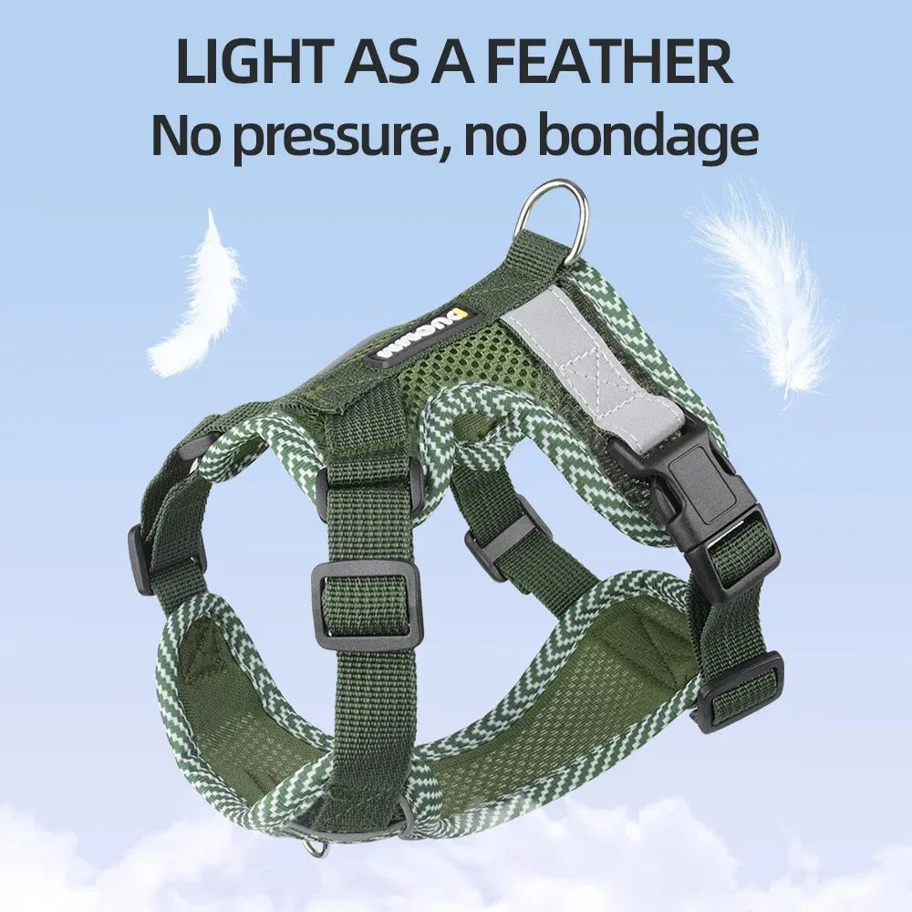 Pet Supplies Chest Strap Collars Dog Harness Collar for Cats Accessories Pets Dogs Products Small Tactical Vest Puppy Leash