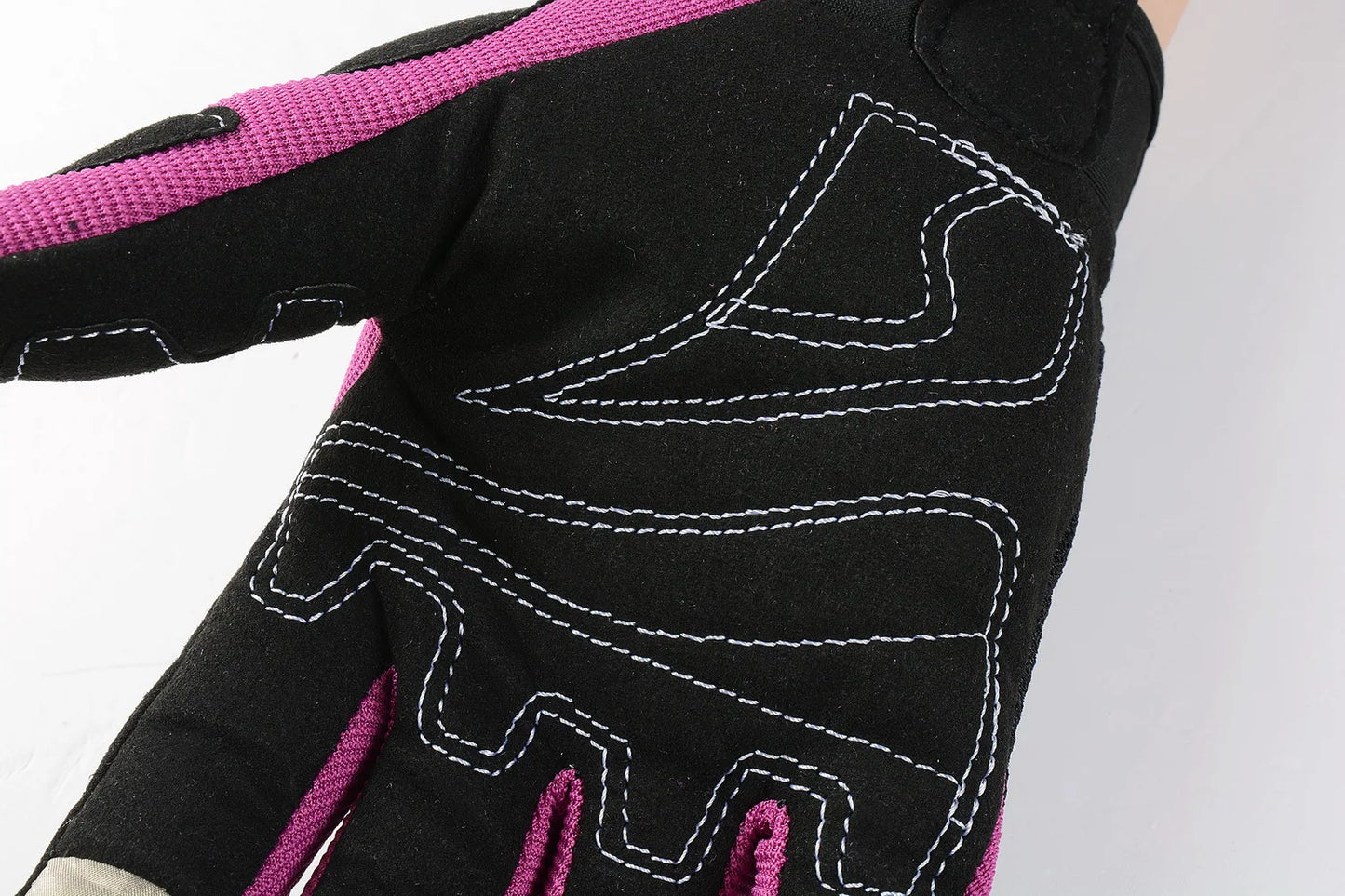 SUOMY Women Motorcycle Gloves Summer Breathable Motorbike Racing Gloves Lady Pink/Purple Motocross Gloves Touch Function