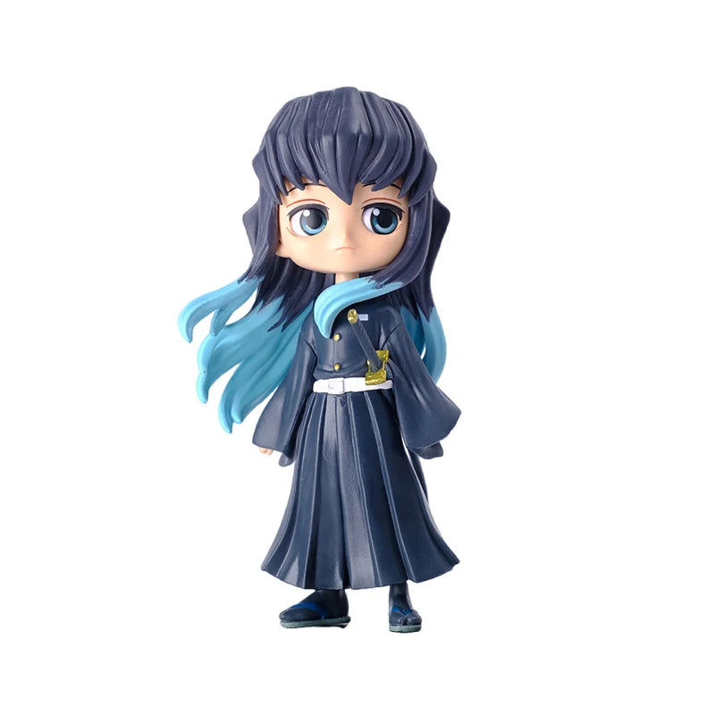 Anime Demon Slayer Action Figurine Kimetsu No Yaiba Figure Kamado Tanjirou Nezuko Agatsuma Zenitsu PVC Model Doll Toys